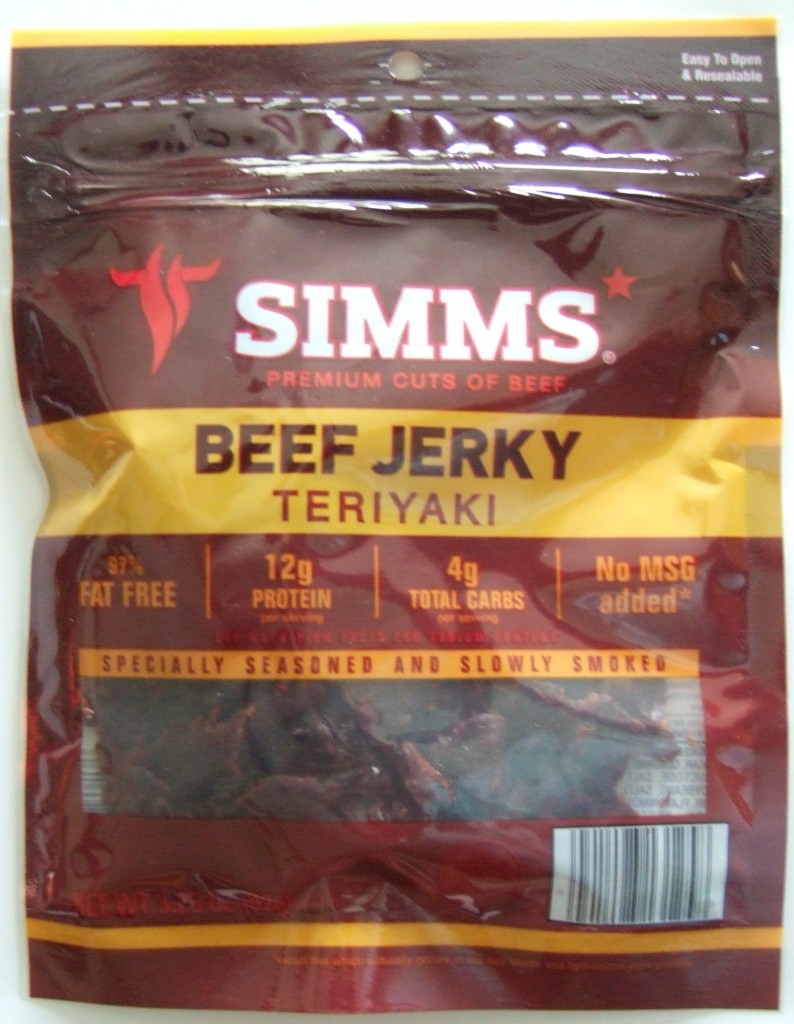 Review: Simms Teriyaki Beef Jerky (C+) | Jerkyology