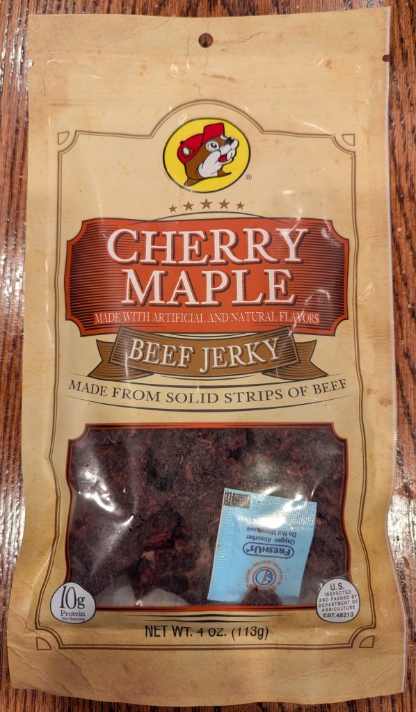 Buc-ee’s Cherry Maple Beef Jerky